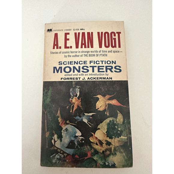A.E. Van Vogt Monsters, Paperback Library 3rd Ed 1970, Ackerman Introduction VTG - Picture 1 of 10